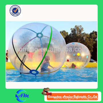 Colorful inflatable water ball, inflatable walk on water ball, wonderful water ball for kids